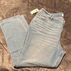 Hollister Light Blue Straight Leg Women's Jeans